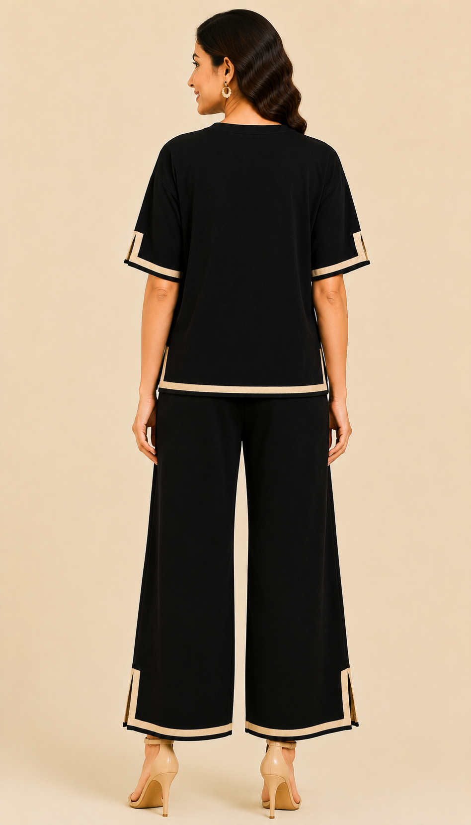 Midnight Bloom Co-ord Set