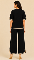 Midnight Bloom Co-ord Set