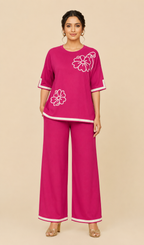 Fuchsia Bloom Co-ord Set