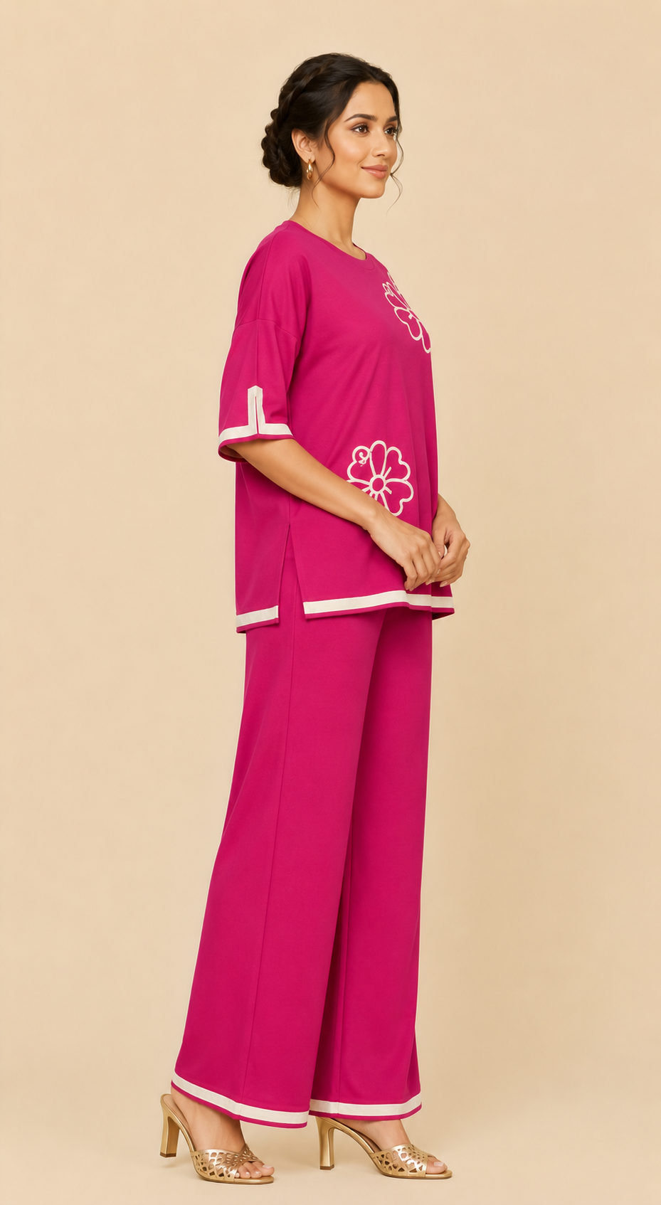Fuchsia Bloom Co-ord Set