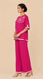 Fuchsia Bloom Co-ord Set