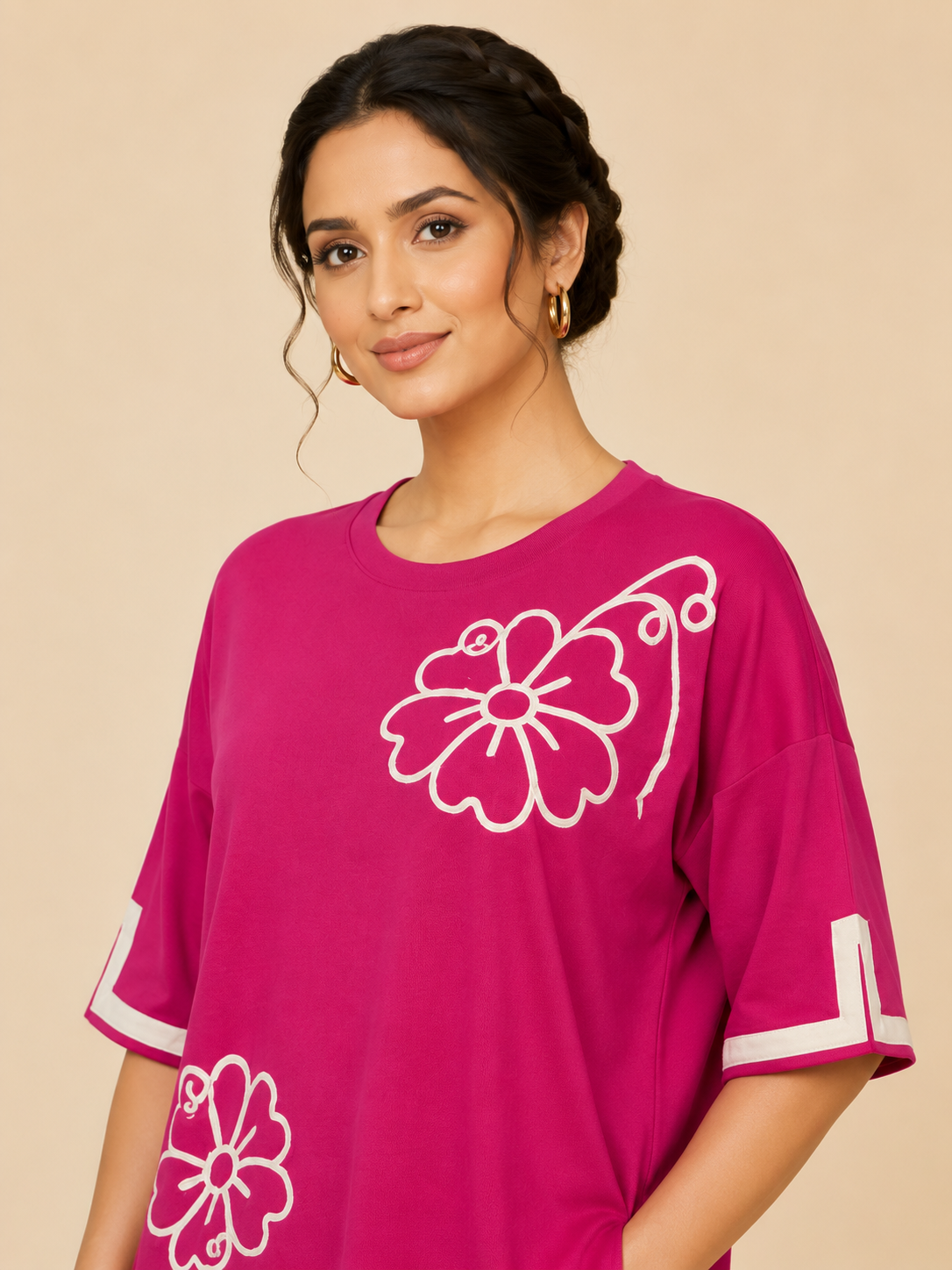 Fuchsia Bloom Co-ord Set