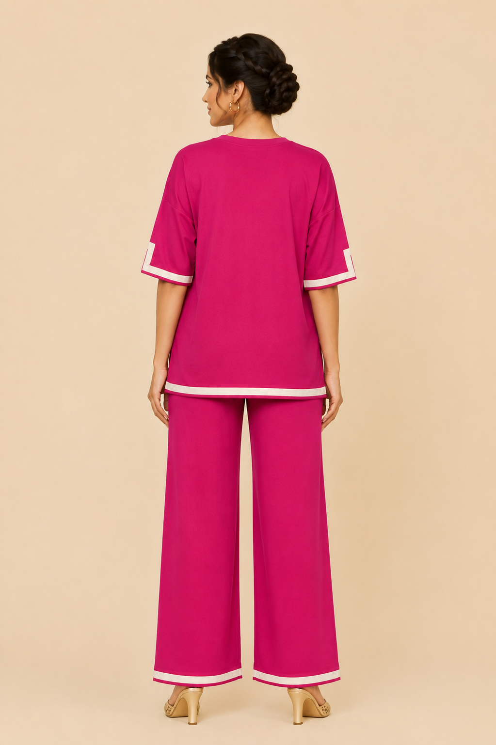 Fuchsia Bloom Co-ord Set