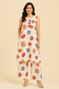 Ivory Bloom Printed Co-ord Set
