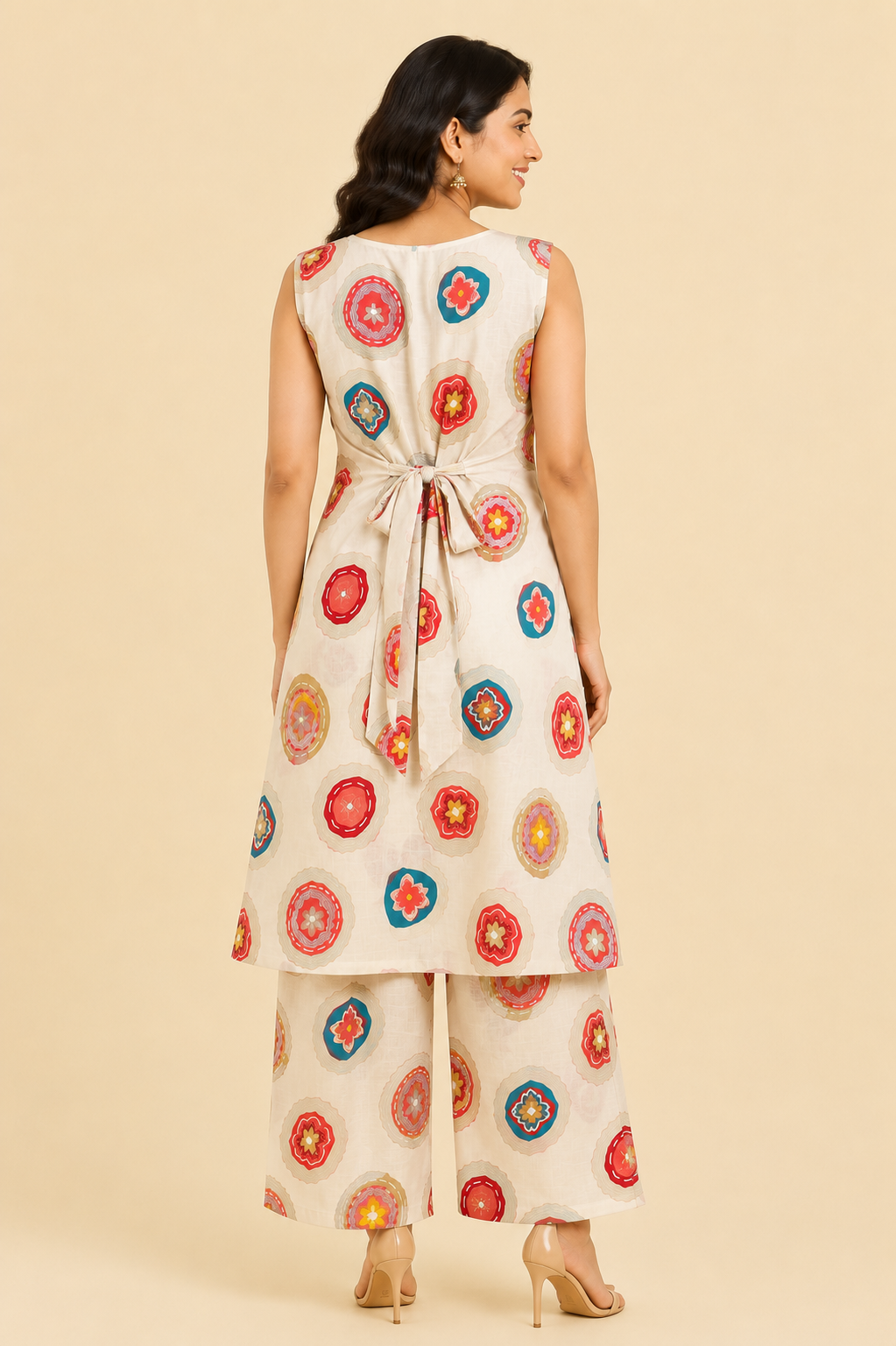 Ivory Bloom Printed Co-ord Set