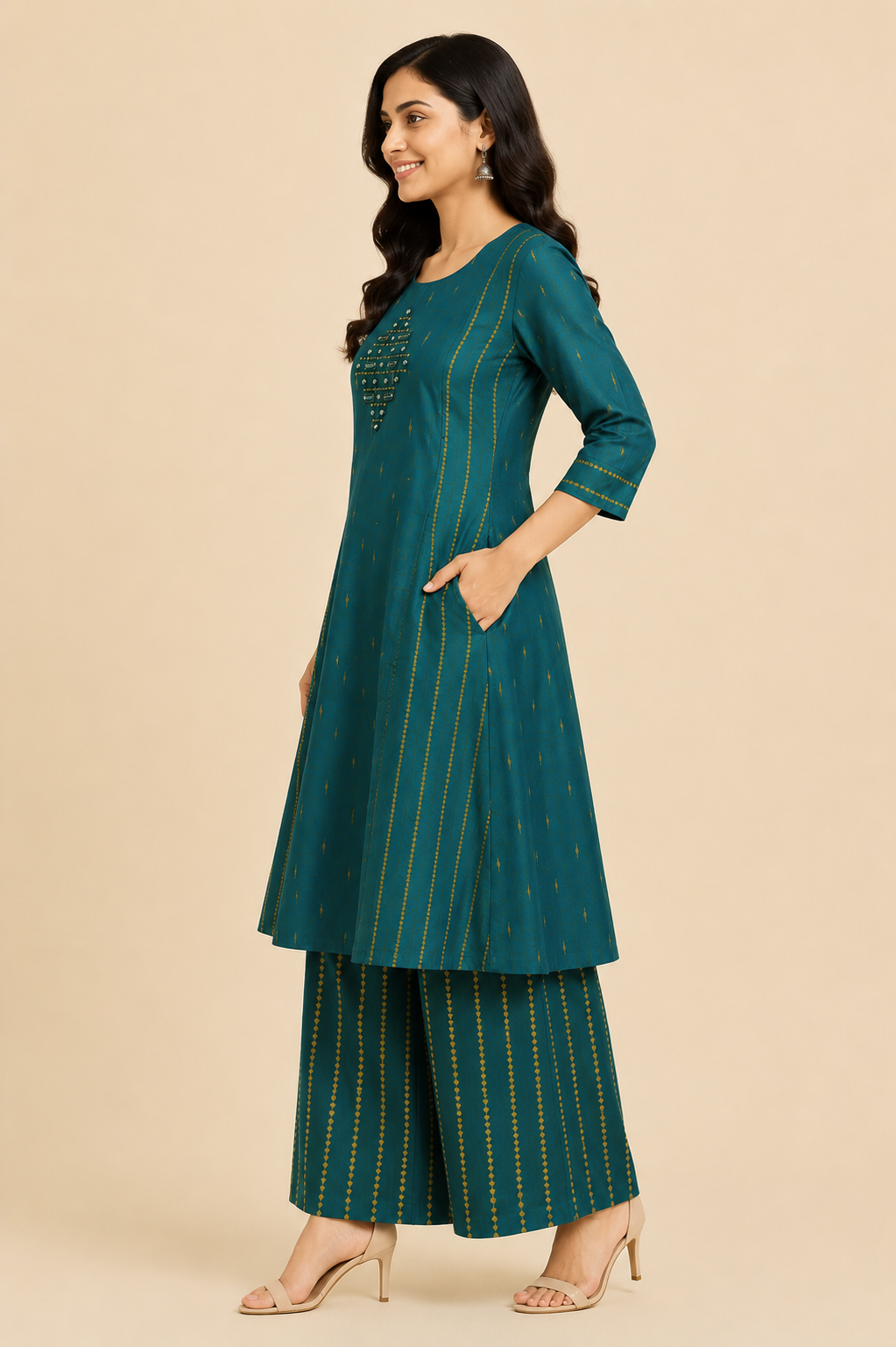 Green Heritage Co-ord Set