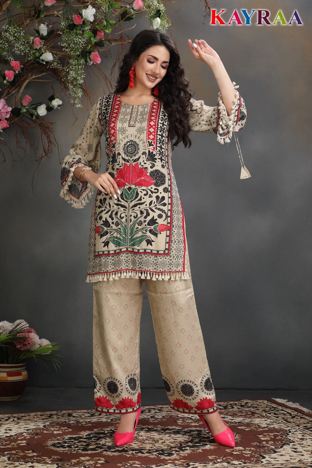 Palazzo Co-ord Set - Kayraa (Copy) (Copy) (Copy) (Copy)