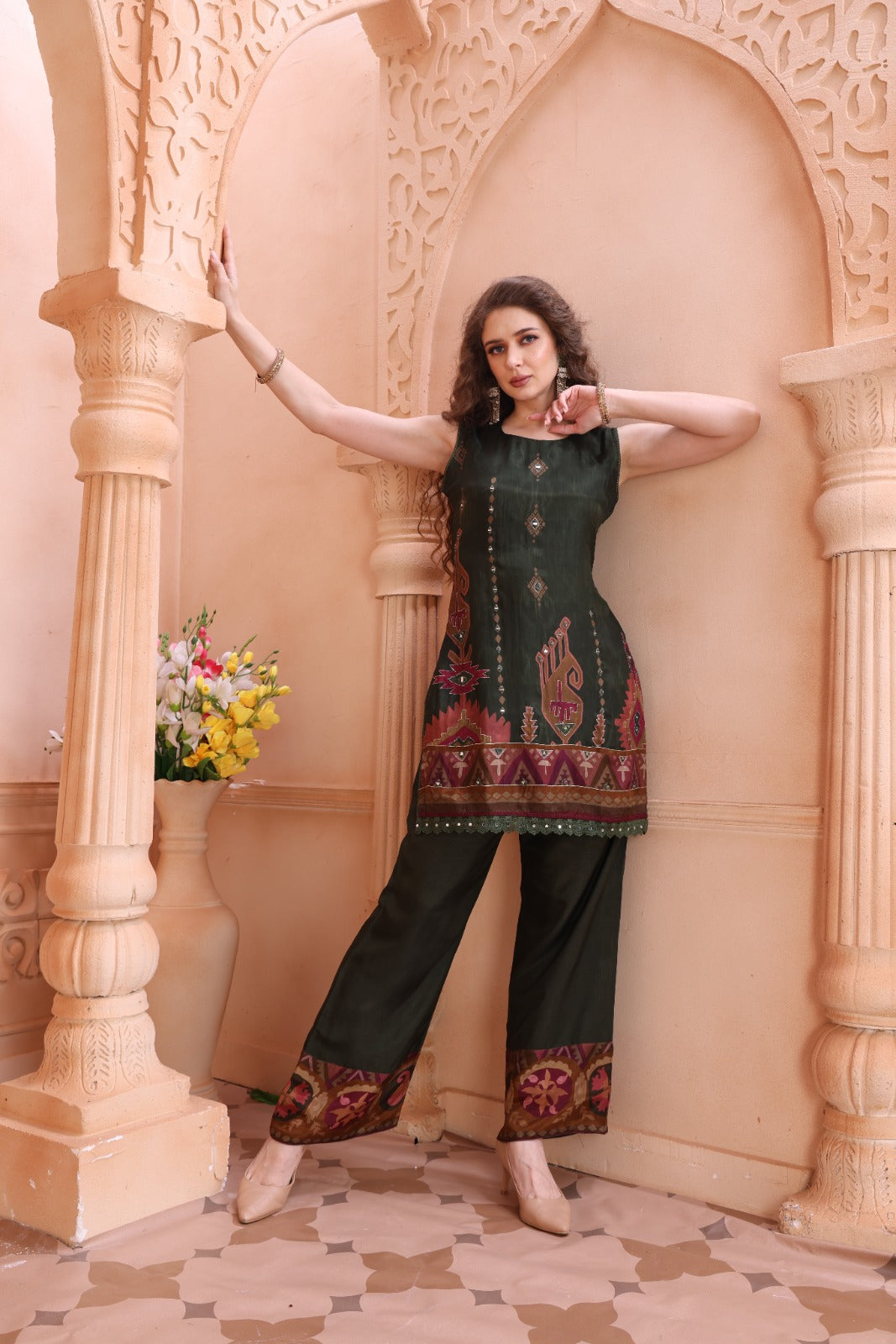 Palazzo Co-ord Set - Kayraa (Copy) (Copy) (Copy) (Copy) (Copy)