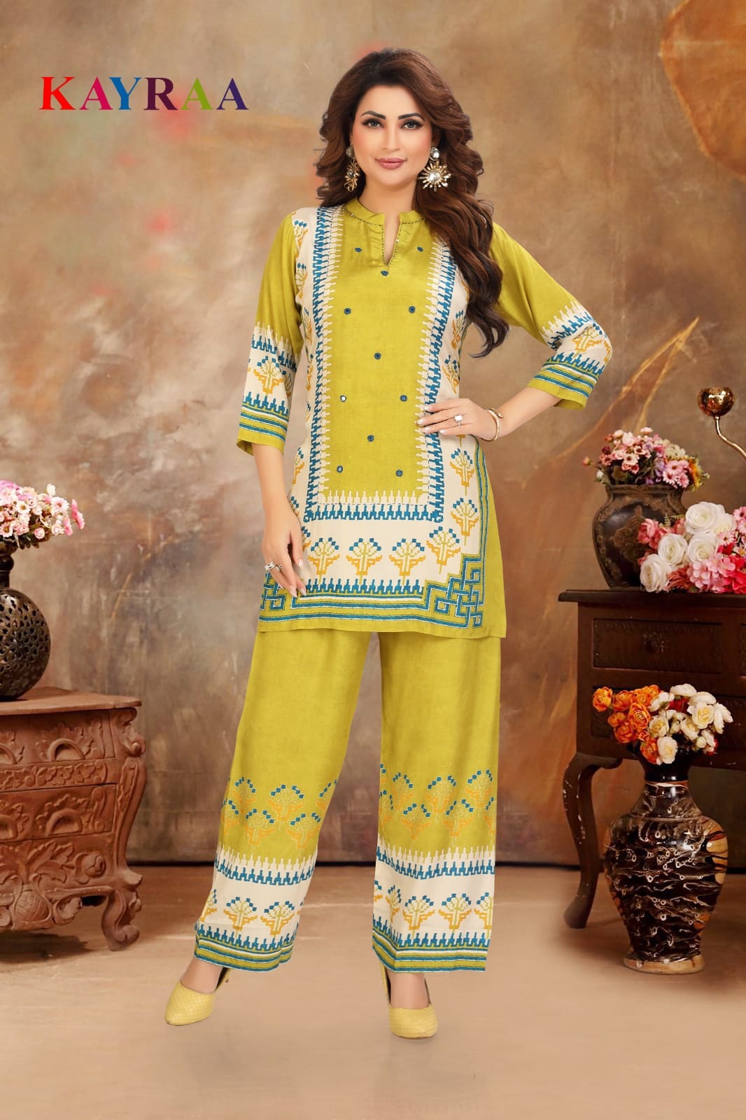 Palazzo Co-ord Set - Kayraa (Copy) (Copy) (Copy) (Copy) (Copy) (Copy) (Copy) (Copy)